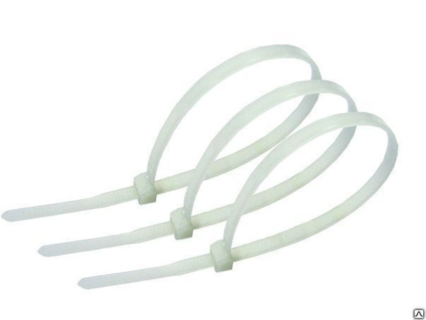 Хомут/стяжка 3,6мм*200мм  белый